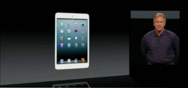 Přehled události iPad Mini Co bylo oznámeno?