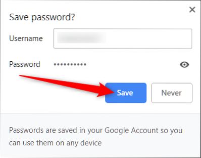 password google