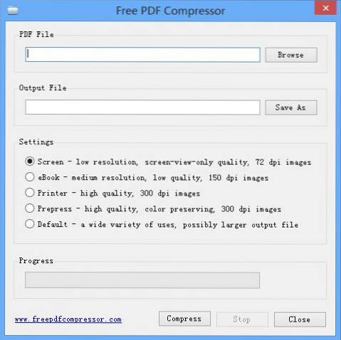 pdf compressor windows 10