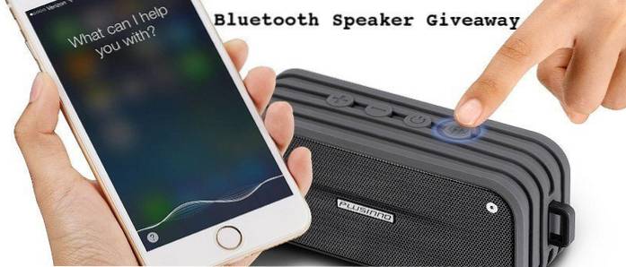 Vodotěsný Bluetooth reproduktor Plusinno s kontrolou hlasového ovládání