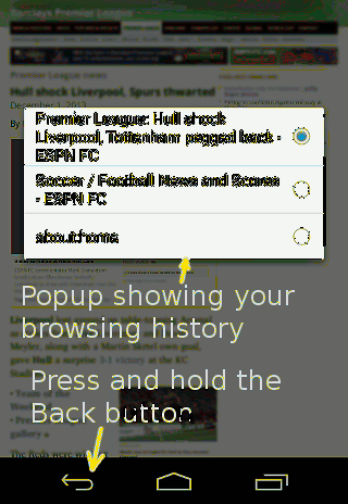 Accesați rapid istoricul dvs. în Firefox mobil pentru Android
