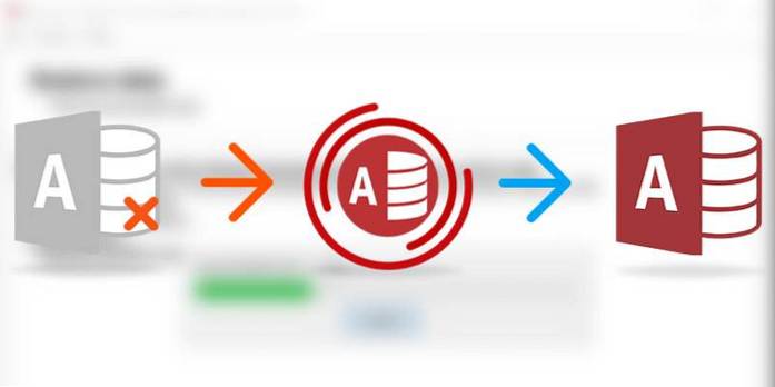 Sada nástrojů pro obnovení pro přístup, důležitý nástroj, pokud se spoléháte na Microsoft Access