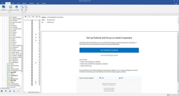 Stellar Converter for OST Is a Swiss Army Knife for Your Outlook Data
