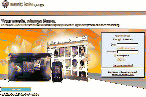 Synchronizujte a poslouchejte svou hudbu s Google Music Beta