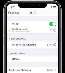 Solução de problemas de WiFi em dispositivos iOS