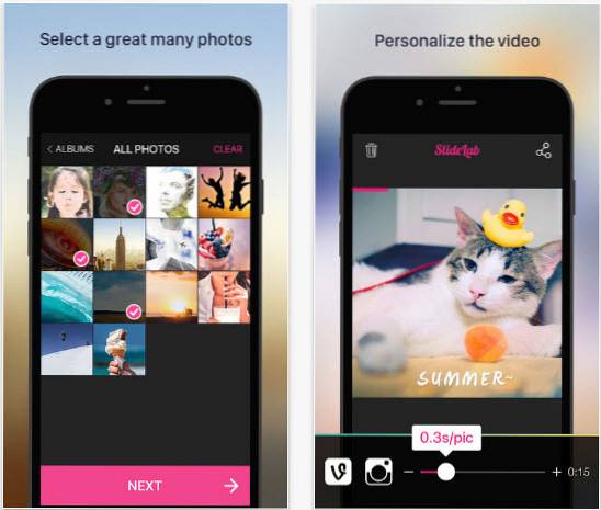 Transformați-vă fotografiile în videoclipuri muzicale pe iOS
