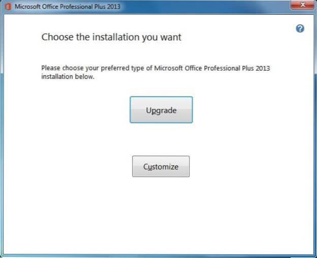 upgrade office 2010 to 2013