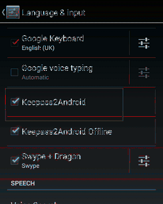 Use Keepass2Android to Auto Fill Password in Android Browsers
