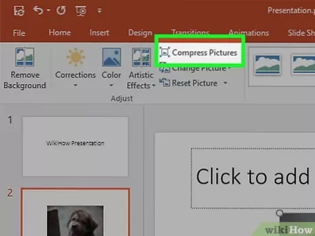 Conseils utiles pour réduire la taille d'un fichier de présentation PowerPoint