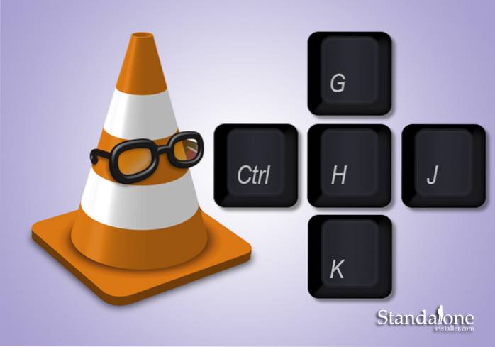 vlc inaktivera undertexter genväg