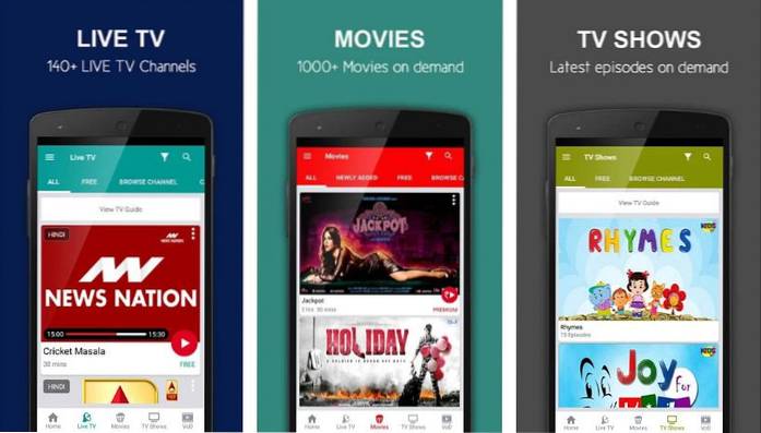 Oglądaj telewizję na żywo na Androida dzięki tym wspaniałym aplikacjom