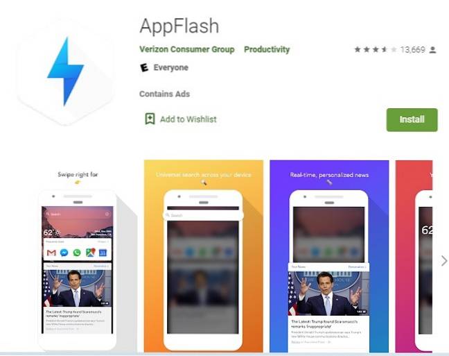 Cos'è AppFlash su Android e ne hai bisogno?