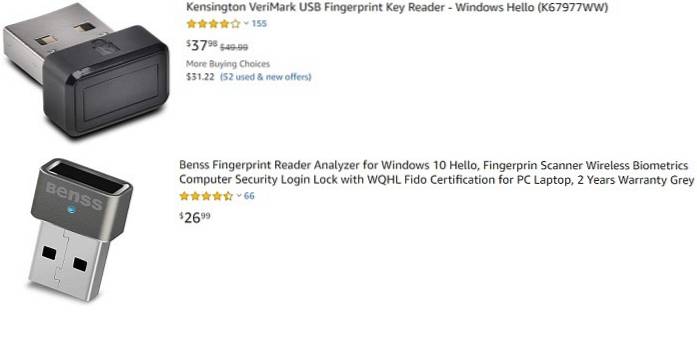 Ce trebuie să știți despre cititoarele de amprentă USB
