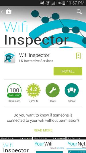 WiFi Inspector per Android consente di analizzare correttamente una rete Wi-Fi e individuare gli intrusi su di essa