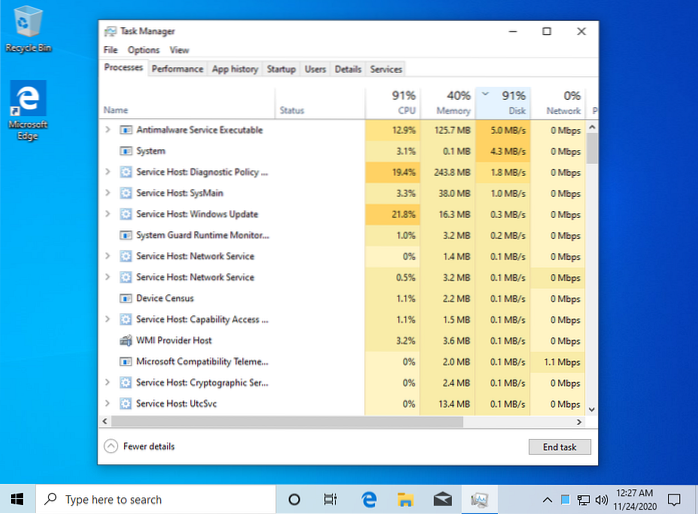 windows 10 2004 disable defender