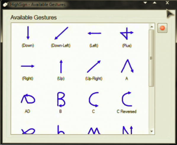 Windows 10 gesturi de mouse