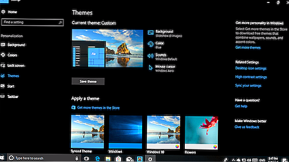 windows 10 select images from theme