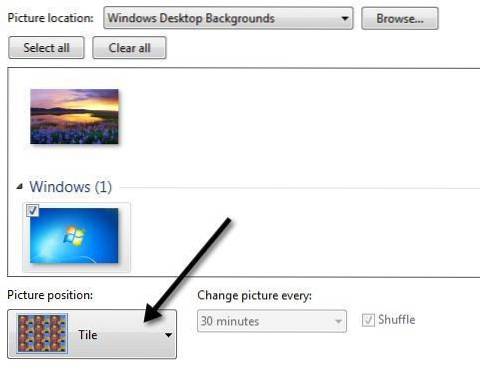 windows 7 different wallpapers on dual monitors