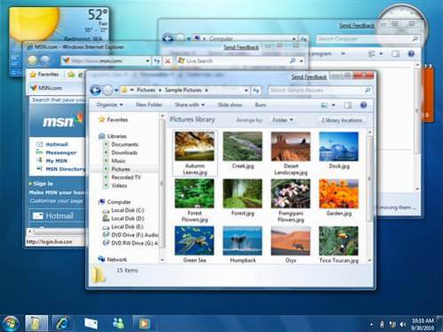 windows 7 features