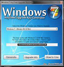 chiave di aggiornamento finale di Windows 7