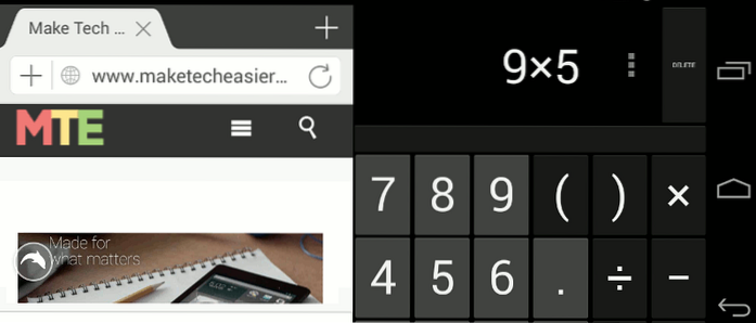 XMultiWindow Åbn flere Android-apps i splitvisninger