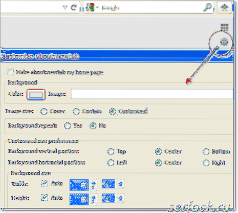 about newtab