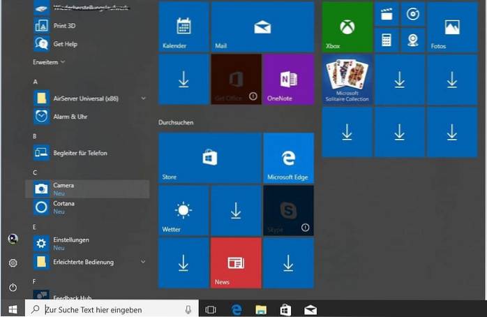 aplicațiile lipsesc după actualizarea Windows 10