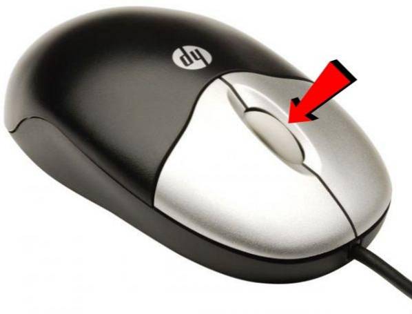 scorrimento automatico del mouse