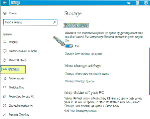 slet automatisk mappen for downloads