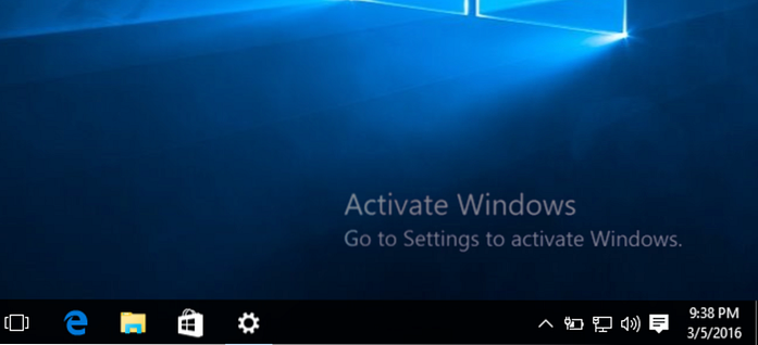 ¿Puedo usar Windows 10 desactivado?