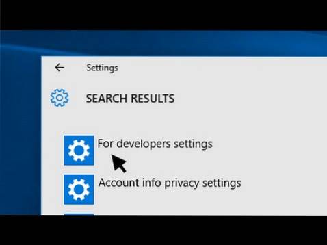 impossible d'ouvrir les paramètres Windows 10