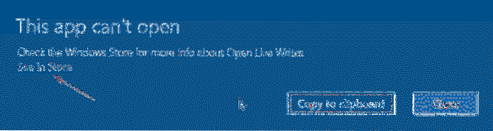 sprawdź sklep Windows, aby uzyskać więcej informacji o biegach 5
