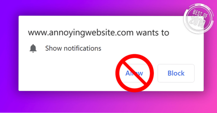 Chrome schakelt meldingen wereldwijd uit