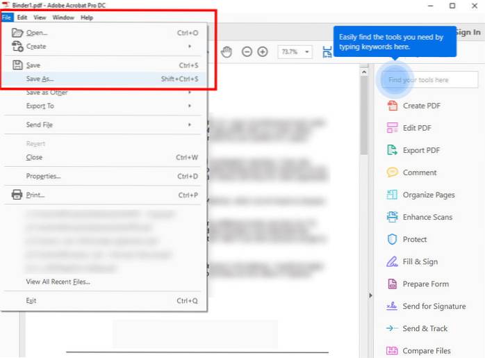 combiner des photos en pdf