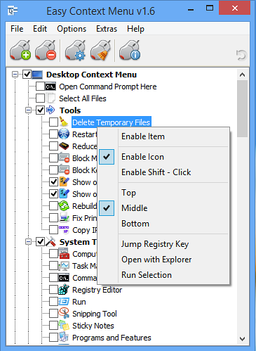 Kontextmenü-Editor Windows 10