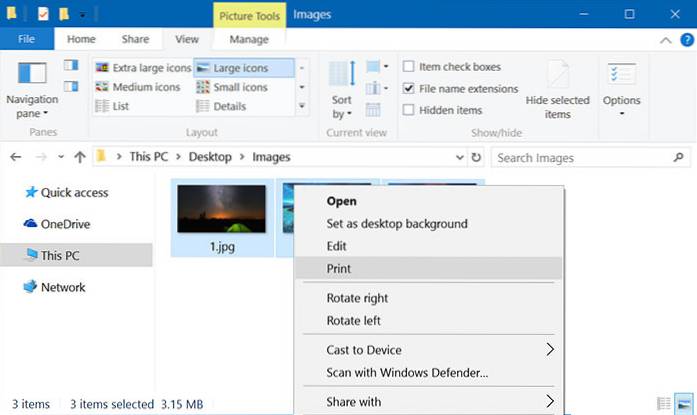 create pdf from jpg windows 10