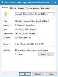odstranit Microsoft Edge ze systému Windows 10