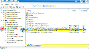 dezactivați panoul de control pentru utilizatorii specifici Windows 10