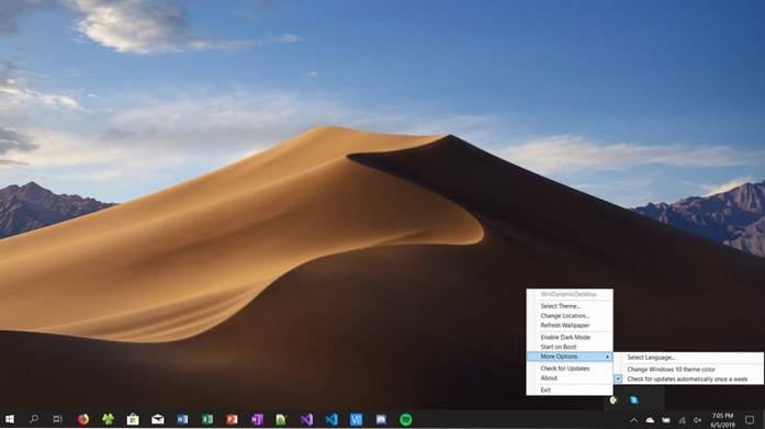 dynamic wallpaper windows 10