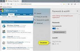 edge disable autocomplete