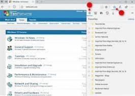 okraj importovat záložky z firefoxu