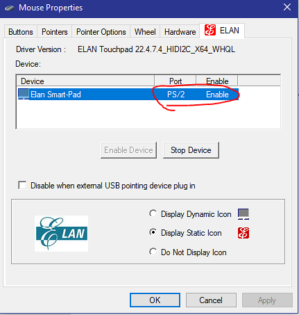 elan gesticulează ferestrele 10