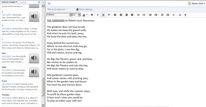 evernote poezie