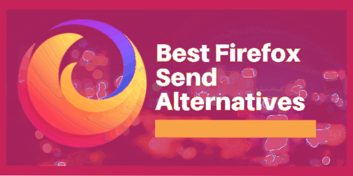 Firefox trimite alternativă