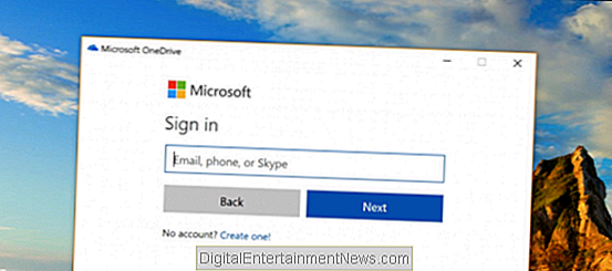 zbavit se onedrive popup android