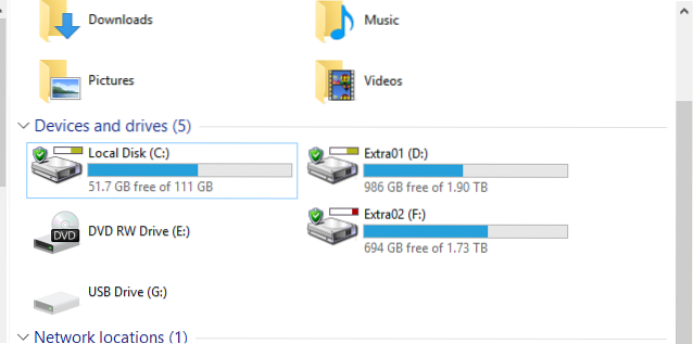 hard drive icon windows 10
