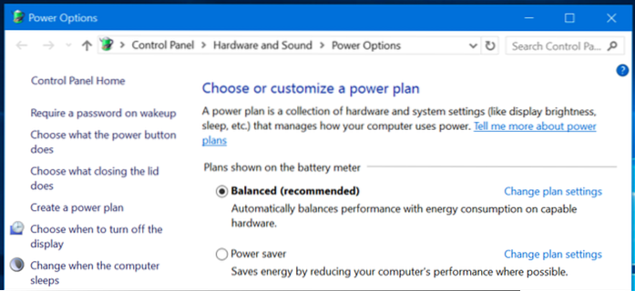 high performance mode windows 10