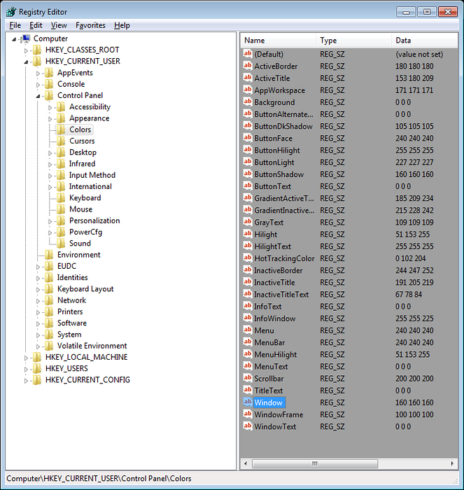 hkey_current_usercontrol panelcolors