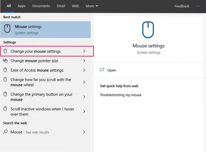 So ändern Sie die Cursorfenster 10