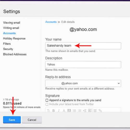 So ändern Sie den Hotmail-Namen